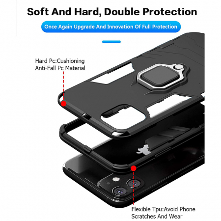 Husa iPhone 11, Techsuit CamShield Series, Negru [8]