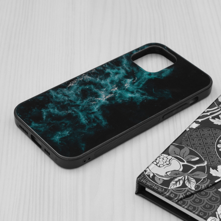 Husa iPhone 12 / 12 Pro, Glaze Series, Blue Nebula [2]