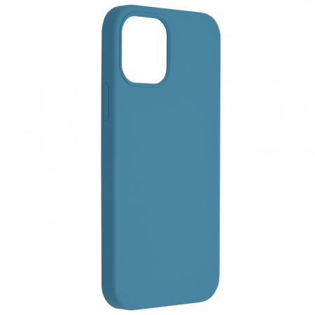 Husa iPhone 12 / 12 Pro, Soft Edge Silicone, Denim Blue [1]