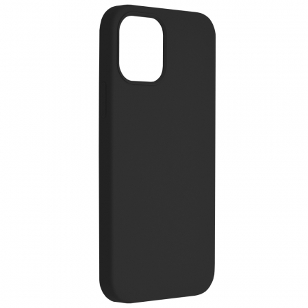 Husa iPhone 12 / 12 Pro, Soft Edge Silicone, Negru [1]