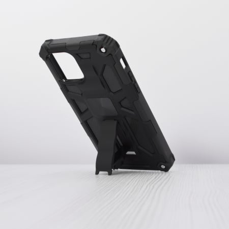 Husa iPhone 12 / 12 Pro, Techsuit Blazor, Negru [2]