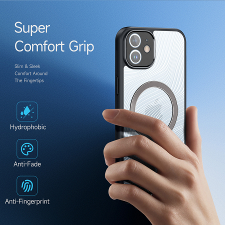 Husa iPhone 12, Dux Ducis Aimo MagSafe, Negru [5]