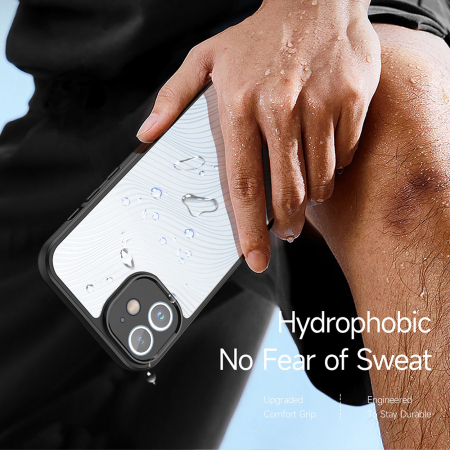 Husa iPhone 12, Dux Ducis Aimo Series, Negru [3]