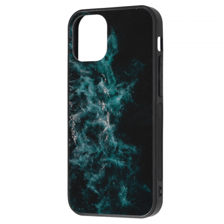 Husa iPhone 12 Mini, Glaze Series, Blue Nebula [3]