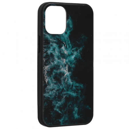 Husa iPhone 12 Mini, Glaze Series, Blue Nebula [1]