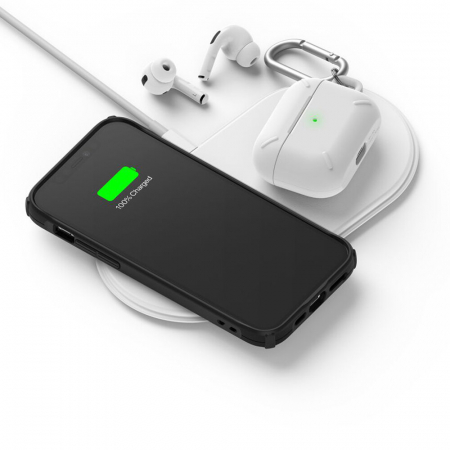 Husa iPhone 12 Mini, Ringke Fusion X, Negru [9]