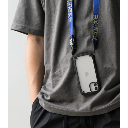 Husa iPhone 12 Mini, Ringke Fusion X, Negru [7]