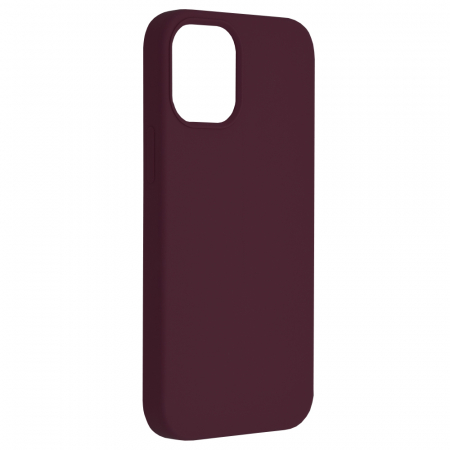 Husa iPhone 12 Mini, Soft Edge Silicone, Plum Violet [1]