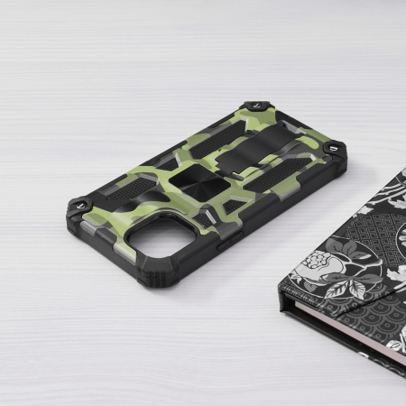 Husa iPhone 12 Mini, Techsuit Blazor, Camo Lime [4]