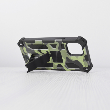 Husa iPhone 12 Mini, Techsuit Blazor, Camo Lime [1]