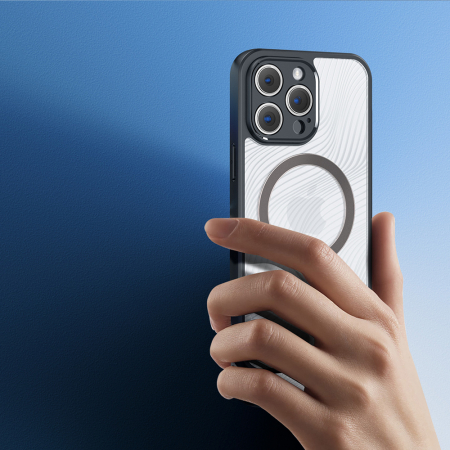 Husa iPhone 12 Pro, Dux Ducis Aimo MagSafe, Negru [6]