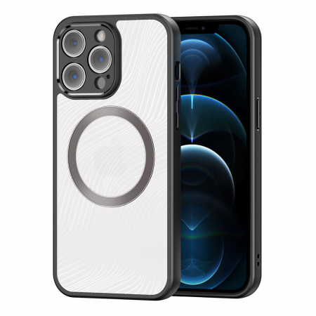 iPhone 12 Pro - Husa iPhone 12 Pro, Dux Ducis Aimo MagSafe, Negru