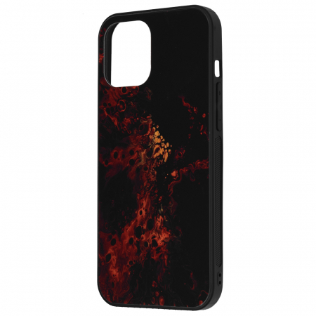 Husa iPhone 12 Pro Max, Glaze Series, Red Nebula [1]