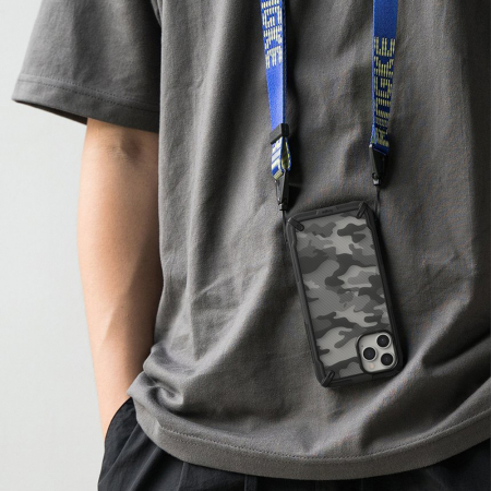 Husa iPhone 12 Pro Max , Ringke Fusion X, Camo Black [3]