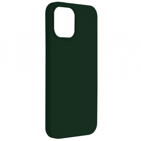 Husa iPhone 12 Pro Max, Soft Edge Silicone, Dark Green [1]