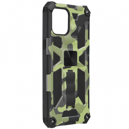 Husa iPhone 12 Pro Max, Techsuit Blazor, Camo Lime [5]