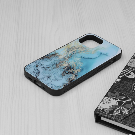 Husa iPhone 13 Mini , Glaze Series, Blue Ocean [5]