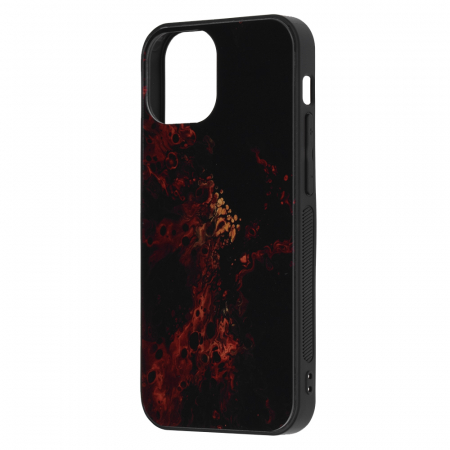 Husa iPhone 13 Mini, Glaze Series, Red Nebula [2]