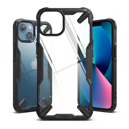 iPhone 13 Mini - Husa iPhone 13 Mini, Ringke Fusion X, Negru