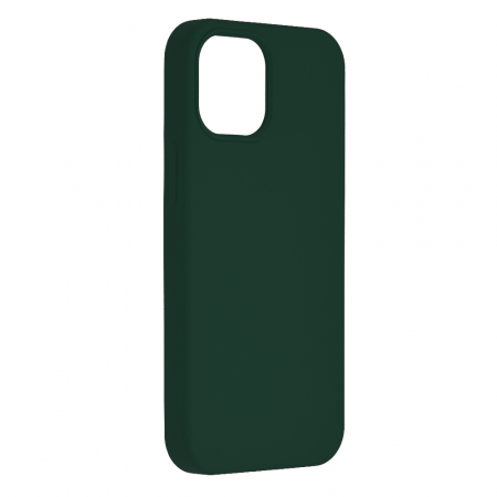 Husa iPhone 13 Mini, Soft Edge Silicone, Dark Green [1]