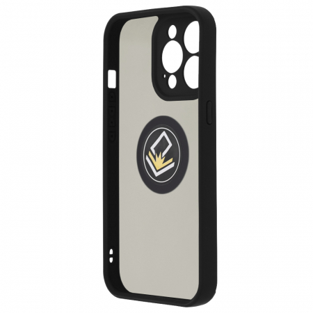 Husa iPhone 13 Pro cu inel suport stand magnetic, Negru [2]
