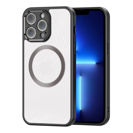 iPhone 13 Pro - Husa iPhone 13 Pro, Dux Ducis Aimo MagSafe, Negru