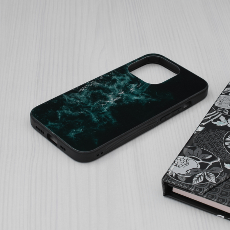 Husa iPhone 13 Pro, Glaze Series, Blue Nebula [5]