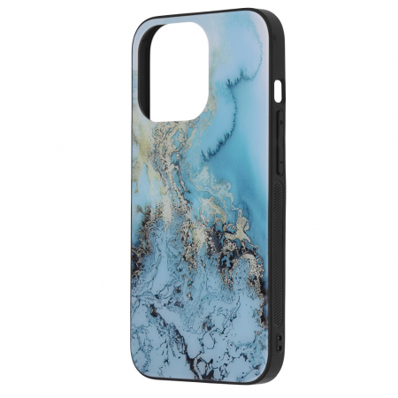 Husa iPhone 13 Pro, Glaze Series, Blue Ocean [2]