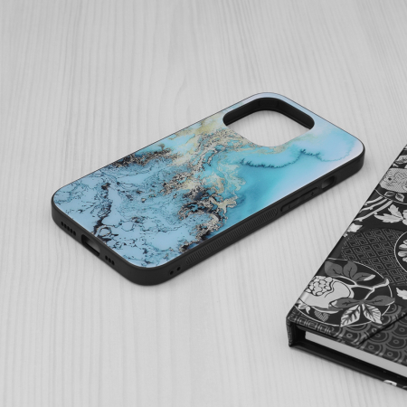 Husa iPhone 13 Pro, Glaze Series, Blue Ocean [5]