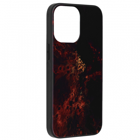 Husa iPhone 13 Pro, Glaze Series, Red Nebula [1]