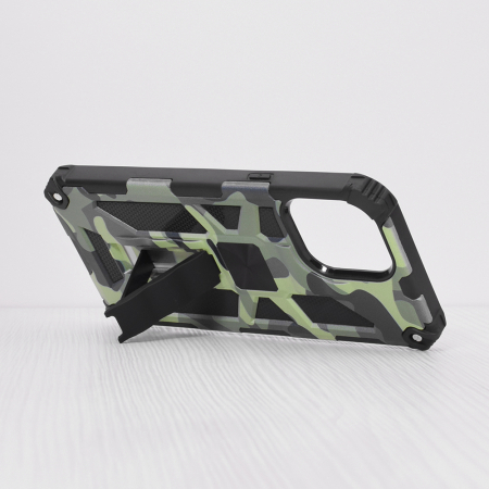 Husa iPhone 13 Pro Max, Techsuit Blazor, Camo Lime [1]