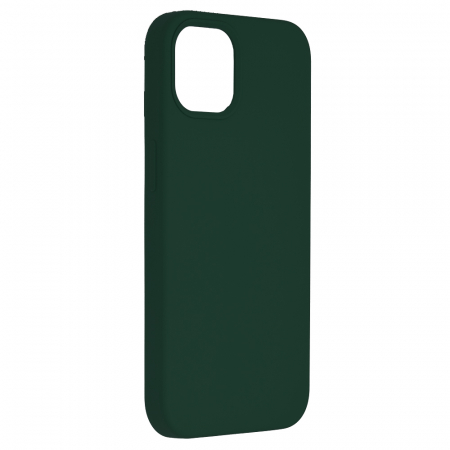 Husa iPhone 13, Soft Edge Silicone, Dark Green [1]