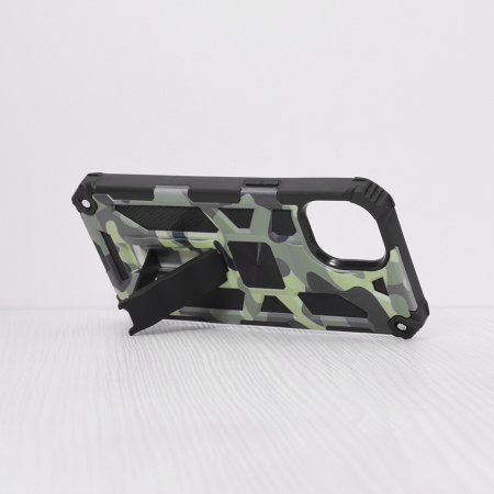 Husa iPhone 13, Techsuit Blazor, Camo Lime [1]