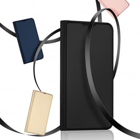 Husa iPhone 14, Dux Ducis Skin Pro Flip Book, Negru [3]