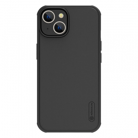 iPhone 14 - Husa iPhone 14, Nillkin Super Frosted Shield Pro, Negru