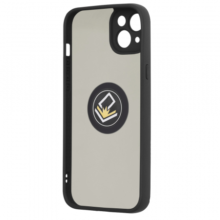 Husa iPhone 14 Plus cu inel suport stand magnetic, Negru [2]