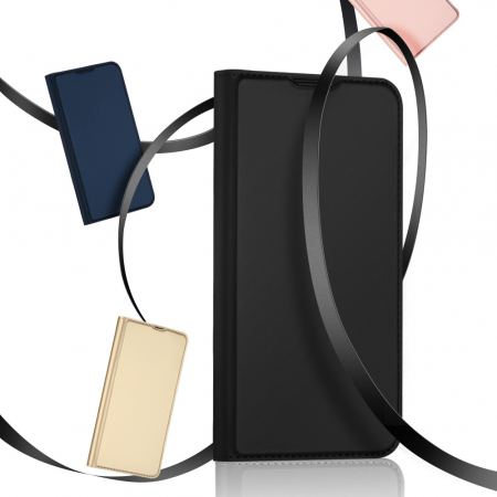 Husa iPhone 14 Plus, Dux Ducis Skin Pro Flip Book, Negru [2]