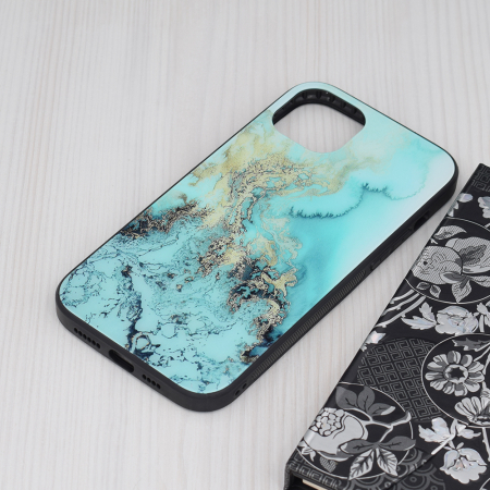 Husa iPhone 14 Plus, Glaze Series, Blue Ocean [4]