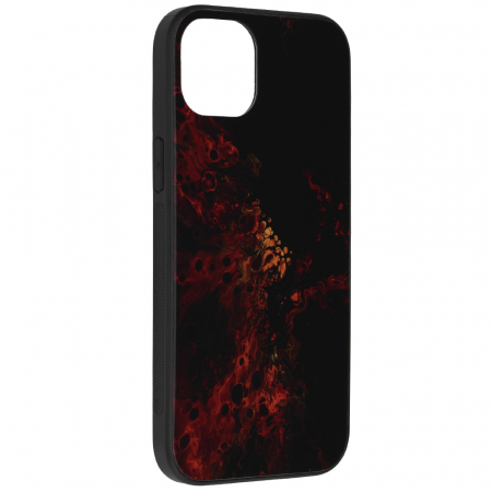 Husa iPhone 14 Plus, Glaze Series, Red Nebula [1]