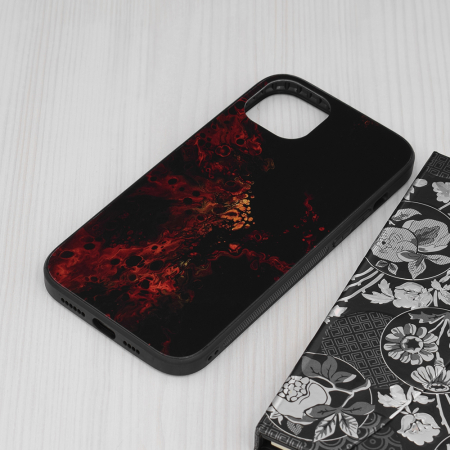 Husa iPhone 14 Plus, Glaze Series, Red Nebula [4]