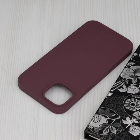 Husa iPhone 14 Plus, Soft Edge Silicone, Plum Violet [3]