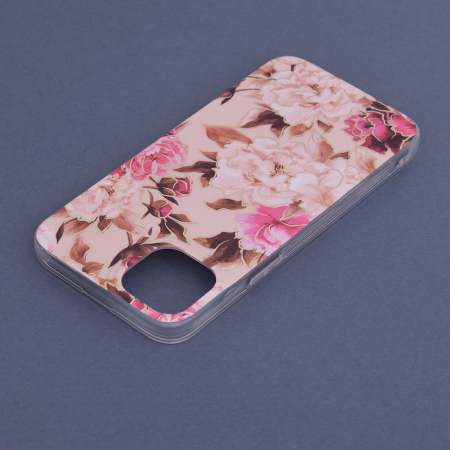 Husa iPhone 14 Plus, Techsuit Marble Series, Mary Berry Nude [5]