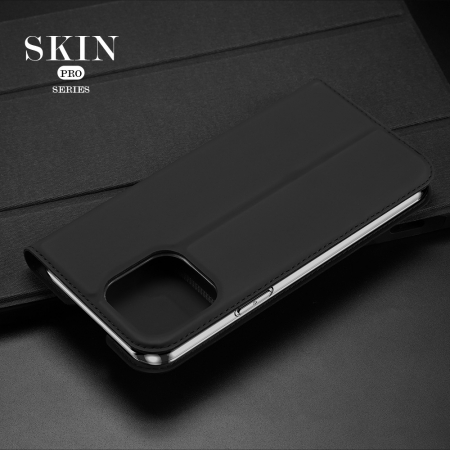 Husa iPhone 14 Pro, Dux Ducis Skin Pro Flip Book, Negru [6]