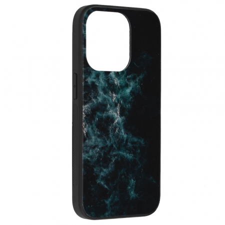 Husa iPhone 14 Pro, Glaze Series, Blue Nebula [1]