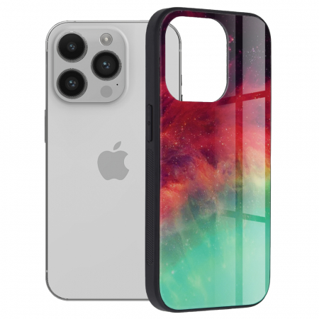 iPhone 14 Pro - Husa iPhone 14 Pro, Glaze Series, Fiery Ocean
