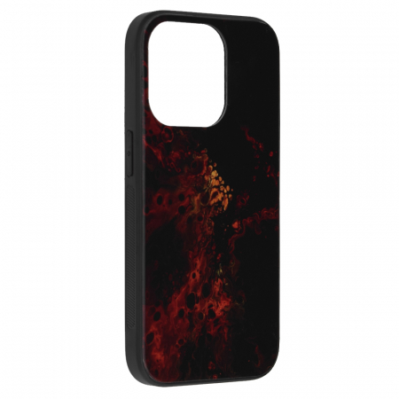 Husa iPhone 14 Pro, Glaze Series, Red Nebula [1]