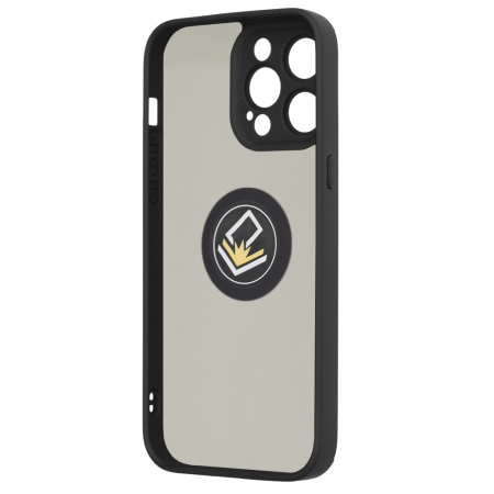 Husa iPhone 14 Pro Max cu inel suport stand magnetic, Negru [2]