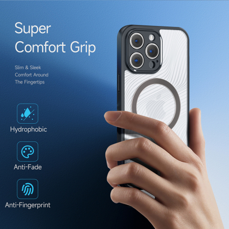 Husa iPhone 14 Pro Max, Dux Ducis Aimo MagSafe, Negru [4]