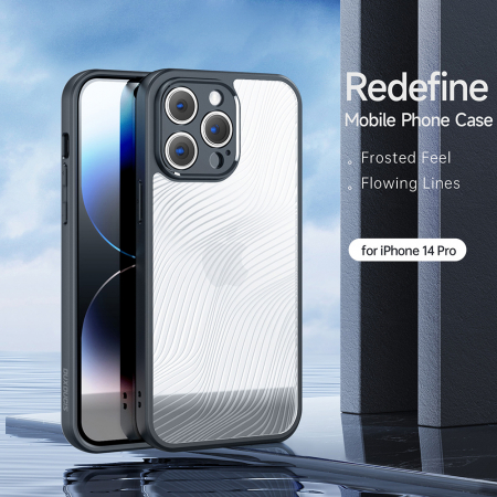 Husa iPhone 14 Pro Max, Dux Ducis Aimo Series, Negru [4]