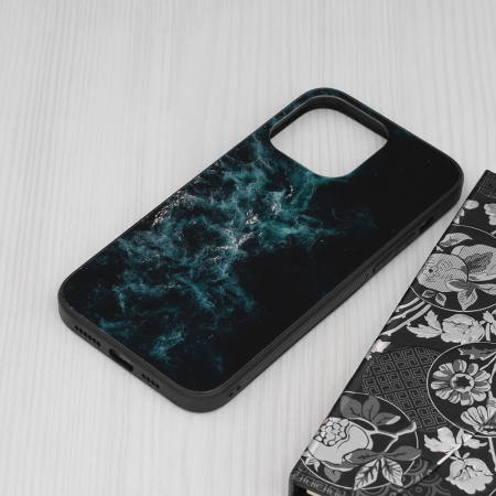 Husa iPhone 14 Pro Max, Glaze Series, Blue Nebula [4]